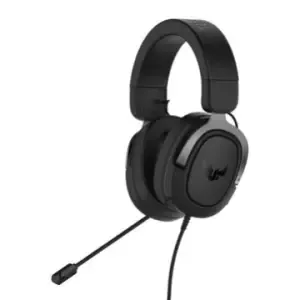 Slušalke gaming Asus TUF H3 črne žične naglavne 2x 3,5mm stereo (90YH028G-B1UA00)