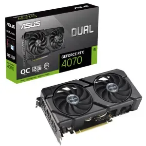 Grafična kartica nVidia RTX4070 Asus Dual EVO OC - 12GB GDDR6X (90YV0J15-M0NA00)