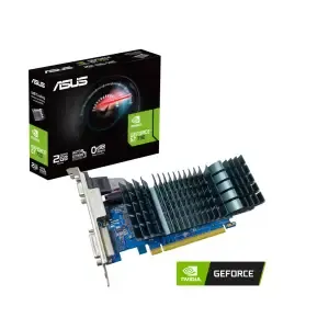 Grafična kartica nVidia GT730 Asus Silent Low Profile - 2GB DDR3 - pasivno hlajenje (90YV0HN0-M0NA00)