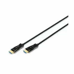 KABEL HDMI/HDMI M/M 15,0m Digitus AOC optični hibridni pozlačeni kontakti V2,0b UHD 4K (AK-330125-150-S)