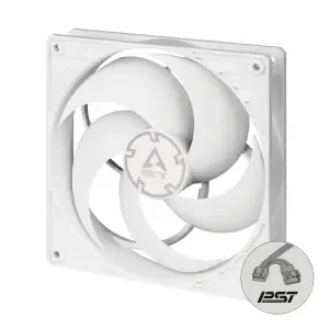 Ventilator Arctic P12 PWM PST 120mm bela