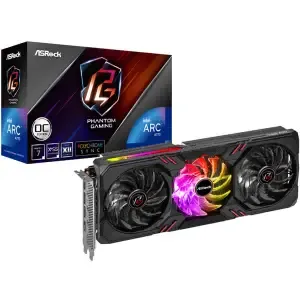 Grafična kartica Intel Arc A770 Asrock Phantom - 16GB GDDR6 | 3xDisplayport 1.4a 1xHDMI 2.1 (A770 PG 16GO)
