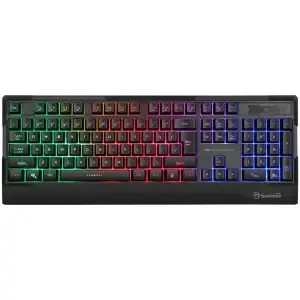 Gaming Tipkovnica Žična Marvo K606 SLO - US International | SLO gravura črna RGB (9952)