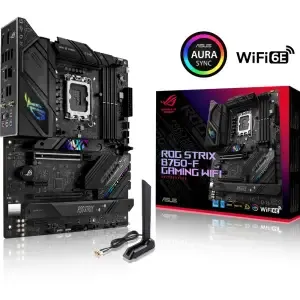 Osnovna plošča 1700 ASUS ROG STRIX B760-F GAMING WIFI DDR5 3x M.2 HDMI, DisplayPort (90MB1CT0-M0EAY0)