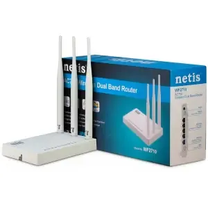 Usmerjevalnik Netis Inter-Tech WF2710 WiFi5 802.11ac 450Mbit/s 4xLAN+WAN 3x antena (88883004)