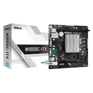 Osnovna plošča SoC miniITX ASRock N100DC-ITX Intel® Quad-Core Processor N100