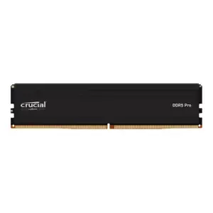 DDR5 48GB 5600MHz CL46 Single (1x48GB) Crucial Pro XMP3.0 1,1V PC, Server črna (CP48G56C46U5)