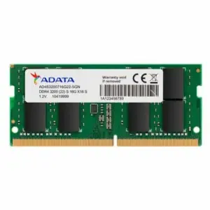SO-DIMM DDR4 8GB 3200MHz CL22 Single (1x 8GB) Adata Value 1,2V (AD4S32008G22-SGN)