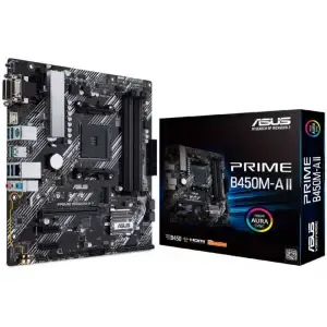 Osnovna plošča AM4 Asus PRIME B450M-A II ATX 1xVGA 1xDVI-D 1xHDMI