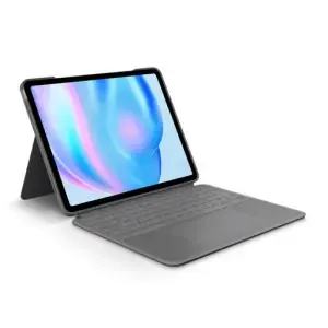 Ovitek s tipkovnico Logitech Combo Touch za iPad Air 11", M2, siva, Slo g.