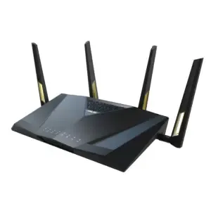 Usmerjevalnik brezžični Asus RT-AX88U Pro WiFi6 802.11ax AX6000 4804Mbit/s MESH MU-MIMO OFDMA 4G dualband MIMO OFDM 3G/4G 3G/4G USB dongle 4xLAN 4x antena (90IG0820-MO3A00)