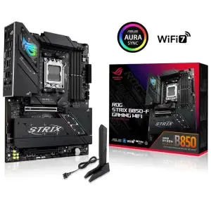 Osnovna plošča AM5 Asus ROG STRIX B850-F Gaming WiFi ATX 1xHDMI 1xDisplayPort