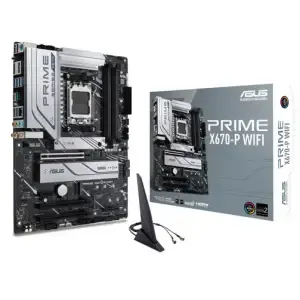 Osnovna plošča AM5 Asus PRIME X670-P WIFI ATX 1xHDMI 2.1 1xDisplayPort 1.4