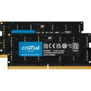 SO-DIMM DDR5 64GB 4800MHz CL40 KIT (2x32GB) Crucial by Micron 1,1V Notesniki (CT2K32G48C40S5)