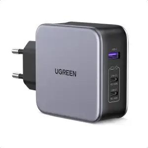 Hišni polnilec 100-240V => 2x USB-C (ž) 1x USB-A (ž) 140W 3.1 GaN Ugreen
