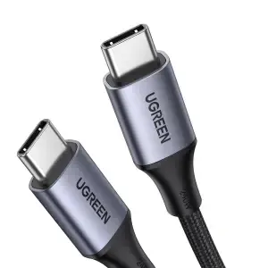 Kabel USB-C => USB-C tekstil ovoj 2,00m 240W Ugreen (90440)