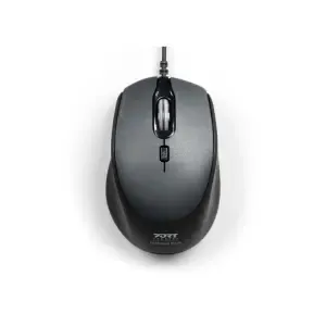 Miš Port USB-C/A 900711 desktop črna 3600DPI (900711)