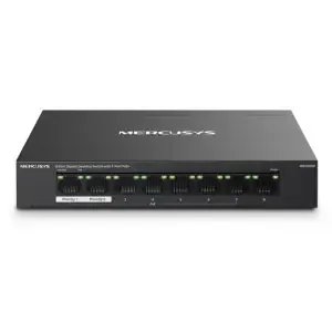STIKALO 8-PORT MERCUSYS MS108GP 10/100/1000 PoE+ ()