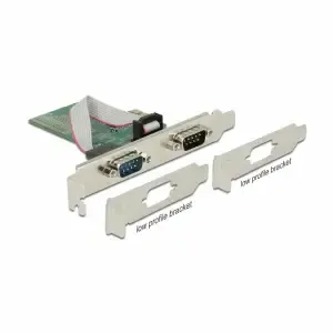 Kontroler PCI-Express => 2x serijski COM port RS232 9pin Delock
