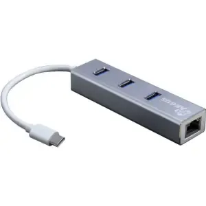 HUB USB-C => 3xUSB3.0 1xRJ45 Inter-Tech Argus IT-410-S (88885472)