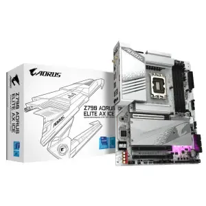 Osnovna plošča 1700 GigaByte Z790 AORUS ELITE AX ICE ATX 1xHDMI 2.1 1xDisplayPort 1.4