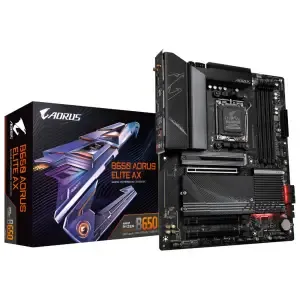 Osnovna plošča AM5 Gigabyte B650 AORUS ELITE AX DDR5 HDMI DisplayPort 3xM.2 WiFi Bluetooth