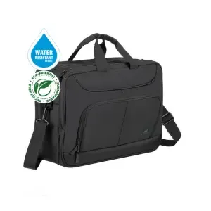 Torba za notesnik 39,6 cm (15,6″) RivaCase 8432 - prostorna črna (8432 BLACK)