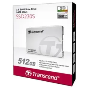 Disk SSD 6,4cm (2,5")   512GB SATA3 Transcend 230S 3D TLC Alu 560/520MB/s (TS512GSSD230S)
