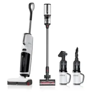 Sesalnik Roborock Dyad Pro Combo Pokončni mokro čiščenje črno bela