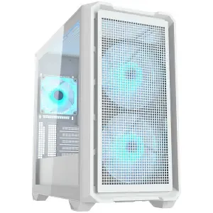 Ohišje Cougar MX600 miniATX - bel RGB