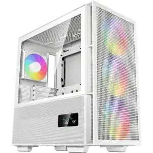 Ohišje Deepcool CH560 Digital MidiATX - bela RGB