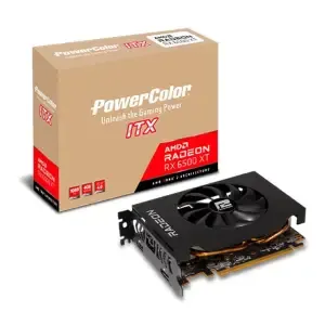 Grafična kartica AMD RX 6500XT PowerColor ITX - 4GB GDDR6  | 1xDisplayport 1.4a 1xHDMI 2.1a (AXRX 6500XT 4GBD6-DH)