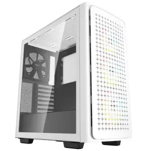 Ohišje Deepcool CK560 MidiATX - bela RGB