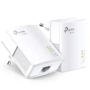 HPAV Powerline 1xLAN RJ45 220V TP-Link 1000Mbit/s (1+1) (TL-PA7017 KIT)