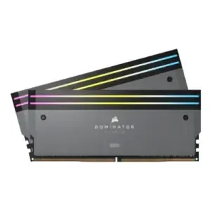 DDR5 32GB 6000MHz CL30 KIT (2x16GB) Corsair RGB Dominator Titanium 1,4V siva (CMP32GX5M2B6000Z30)