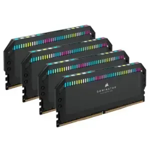 DDR5 64GB 6400MHz CL32 KIT (4x16GB) Corsair RGB Dominator Platinum XMP3.0 1,4V črna (CMT64GX5M4B6400C32)