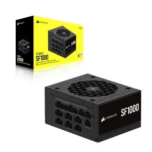 Napajalnik - 1000W Corsair SF1000 SFX 80Plus Platinum 92% ATX 12V V3.1 Modular 92mm črna (CP-9020257-EU)