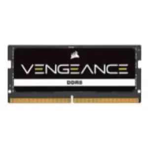 SO-DIMM DDR5 32GB 4800MHz CL40 KIT (2x16GB) Corsair Vengeance 1,25V server/PC server/PC črna (CMSX32GX5M2A4800C40)