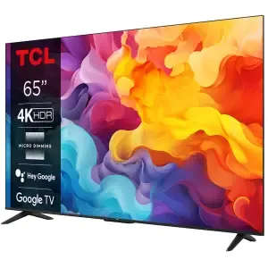 TV sprejemnik TCL 65,0" 165,1 cm 65V6B 3840x2160 DLED Google TV 3xHDMI 2xUSB BT WiFi LAN  HDR