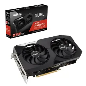 Grafična kartica AMD RX 6650XT Asus Dual OC 2X - 8GB GDDR6 | 1xHDMI 2.1a 3xDisplayport 1.4a (90YV0HL0-M0NA00)