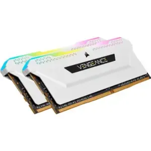 DDR4 32GB 3600MHz CL18 KIT (2x16GB) Corsair RGB Vengeance PRO SL XMP2.0 1,35V Gaming bela (CMH32GX4M2D3600C18W)