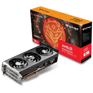 Grafična kartica AMD RX 7800XT Sapphire NITRO+ - 16GB GDDR6 | 2xDisplayport 2.1 2xHDMI 2.1a (11330-01-20G)
