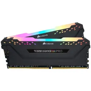 DDR4 16GB 3600MHz CL18 KIT (2x 8GB) Corsair RGB PRO K2 XMP2.0 1,25V Gaming črna (CMW16GX4M2Z3600C18)
