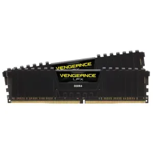 DDR4 32GB 3000MHz CL16 KIT (2x32GB) Corsair Vengeance LPX XMP3.0 1.35V PC črna (CMK64GX4M2D3000C16)
