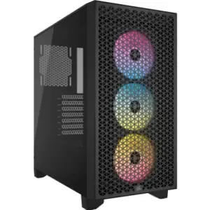 Ohišje Corsair 3000D MidiATX - črna RGB