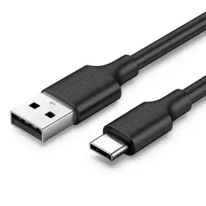 Kabel Ugreen USB-C => USB-A 2.0 480MB/s 3,00m US287 črn (60826)