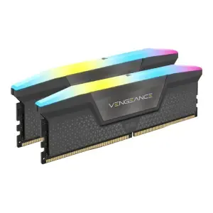 DDR5 32GB 6000MHz CL36 KIT (2x16GB) Corsair RGB Vengeance XMP3.0 1,4V PC črna (CMH32GX5M2B6000Z30K)