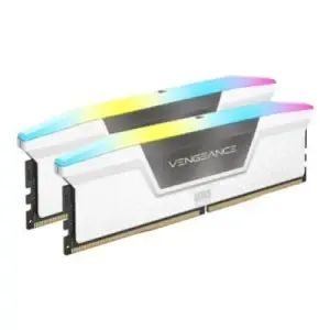 DDR5 32GB 5600MHz CL36 KIT (2x16GB) Corsair RGB Vengeance 1,4V bela (CMH32GX5M2B5600C36WK)