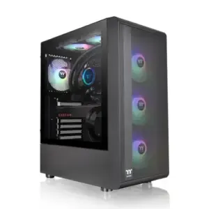 Ohišje Thermaltake S200 TG MidiATX - črna ARGB