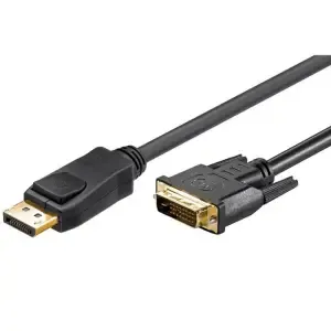 Kabel DisplayPort (m) => DVI-D (m) 2,0m Goobay 4K Ultra HD 2160p (30 Hz)